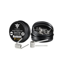 Requiem Fused Clapton Coils Ni80 0.28Ω (10pcs) - Thunder Cloud x El Mono Vapeador