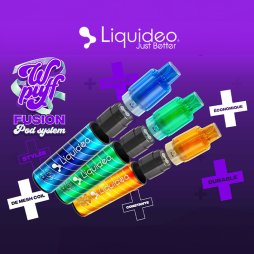 Starter Kit 15000 Puffs - Wpuff Fusion by Liquideo