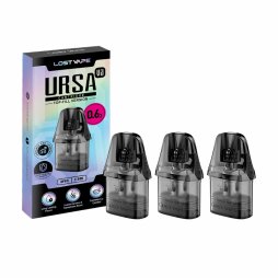 Cartridges Ursa Series V3 0.6/0.8/1.0Ω 2.5ml (3pcs) - Lost Vape