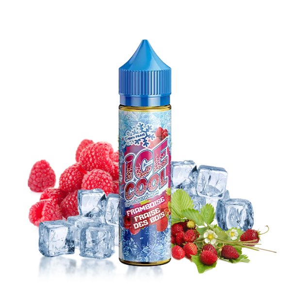 Framboise Fraise Des Bois 0mg 50ml - Ice Cool by Liquidarom