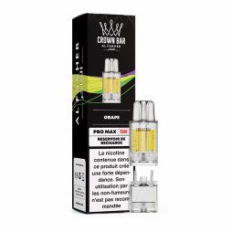 Pre-filled Cartridge Pro Max 12k 20mg 10+2ml (1pcs) - Crown Bar by Al Fakher