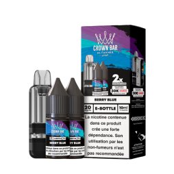Cartouche Cubic 30k 10+2ml (1pcs) + E-liquides 20mg 10ml (2pcs) - Crown Bar by Al Fakher
