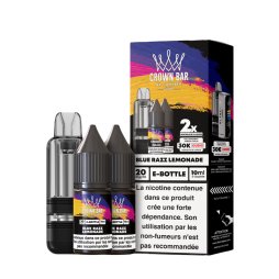 Cartouche Cubic 30k 10+2ml (1pcs) + E-liquides 20mg 10ml (2pcs) - Crown Bar by Al Fakher