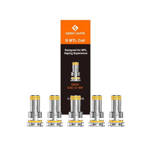Coils B MTL Series 0.8Ω/1.2Ω (5pcs) - GeekVape