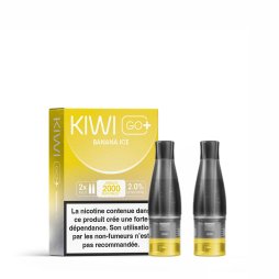 Cartouches Pré-remplies Kiwi Go+ 20mg (2pcs) - Kiwi Vapor
