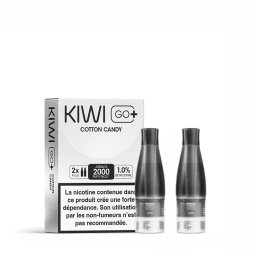 Cartouches Pré-remplies Kiwi Go+ 20mg (2pcs) - Kiwi Vapor