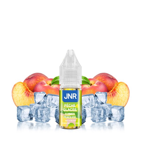 Summer Peach Ice Nic Salt 20mg 10ml - JNR