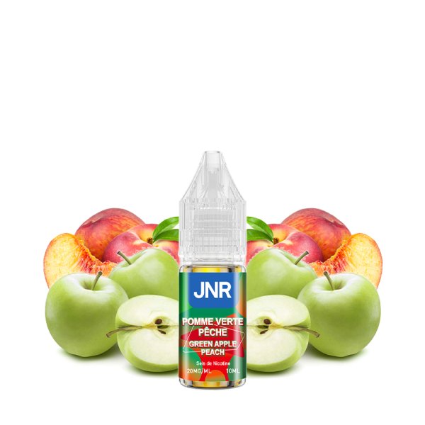 Green Apple Peach Nic Salt 20mg 10ml - JNR