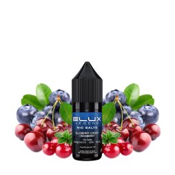 Blueberry Cherry Cranberry Nic Salt 10ml - Elux