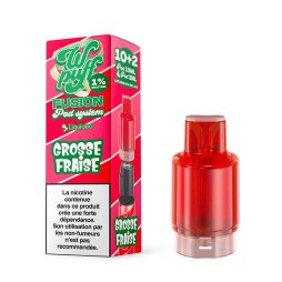 Pre-filled Cartridge 15K 10mg (1pc) - Wpuff Fusion by Liquideo