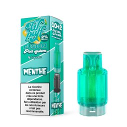 Pre-filled Cartridge 15K 20mg (1pc) - Wpuff Fusion by Liquideo