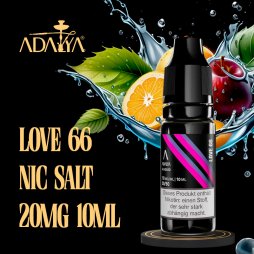 Love 66 Nic Salt 20mg 10ml - Adalya