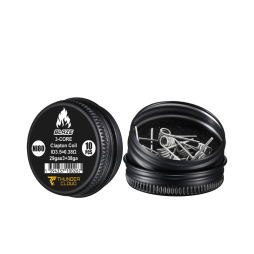 Fused Clapton Coils Ni80 0.38Ω (10pcs) - Thunder Cloud x Mike Vapes