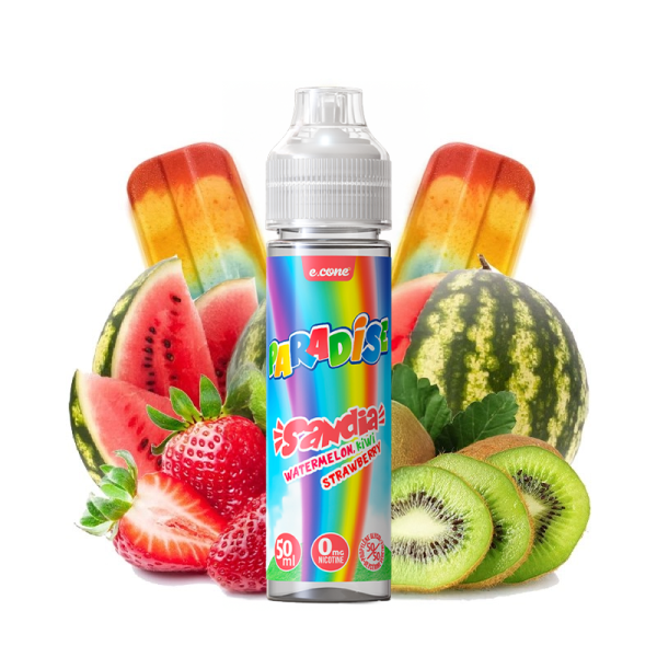 Sandia 0mg 50ml - Paradise by Vape Maker