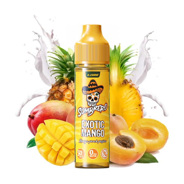 [Destock] Exotic Mango 0mg 50ml - Sombrero by Vape Maker