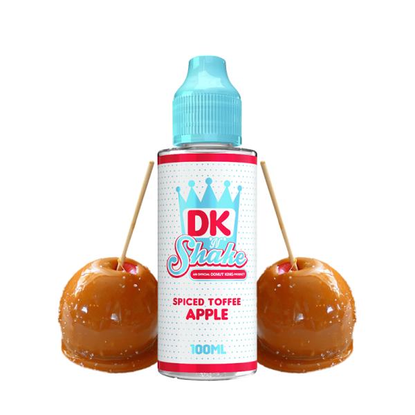 [Destock] Spiced Toffee Apple 0mg 100ml - DK N' Shake by Donut King