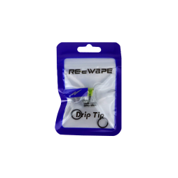 Drip Tip 810 in Resin AS116 Silver - ReeWape