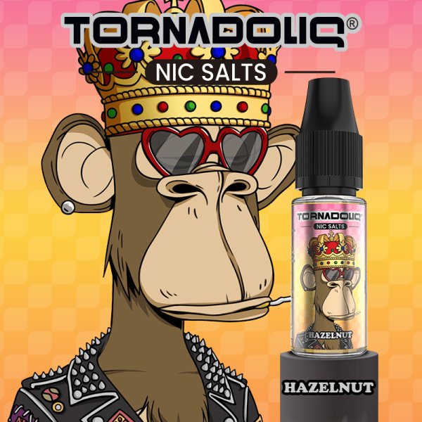 Hazelnut 10ml New Flavor - Tornadoliq