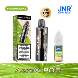 Aero X 2ml Cartridge + 10ml 2% E-liquid (1pc) - JNR