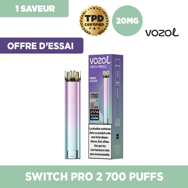Kit Pod Switch Pro 2 Fruits Des Bois 20mg - Vozol