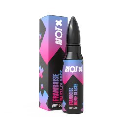 Framboise Bleue Glacée 0mg 50ml - Riot X by Riot