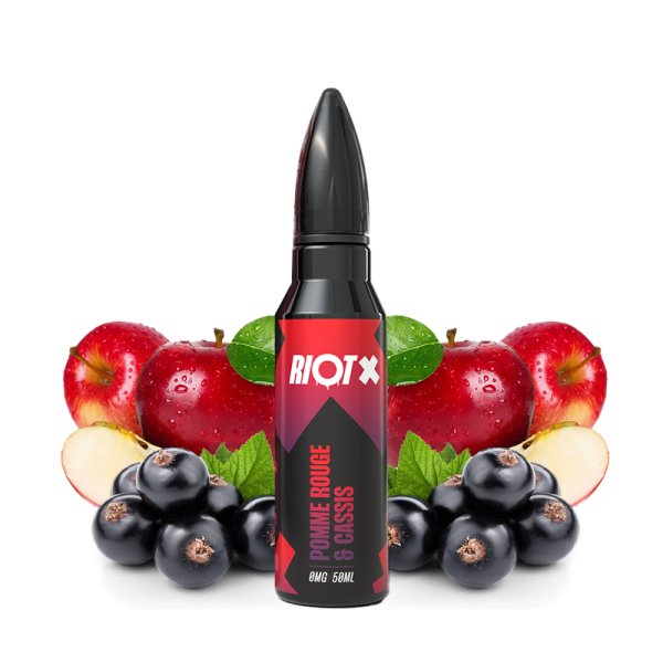 Pomme Rouge & Cassis 0mg 50ml - Riot X by Riot