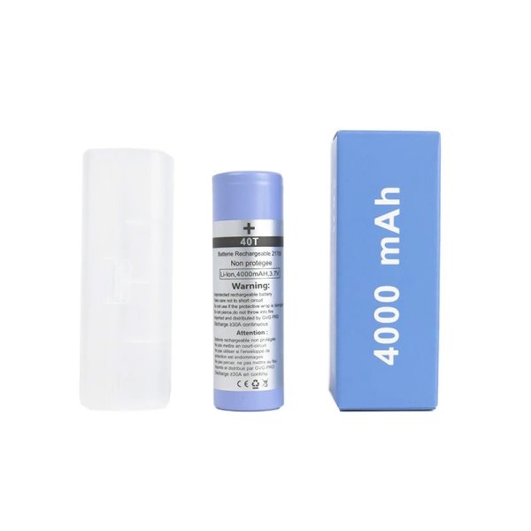 Battery 40T 21700 30A 4000mAh