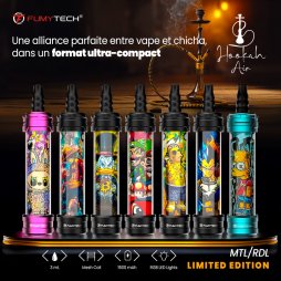 Portable E-Shisha Hookah Air Mini 3ml 1500mAh Limited Edition - Fumytech