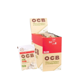 Eco Slim Biodegradable Filters Display (50 Bags) - OCB