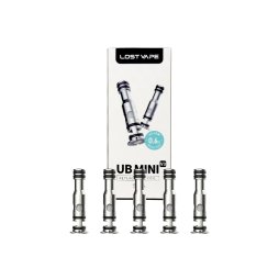 Résistances UB Mini V3 series 0.6/0.8Ω (5pcs) - Lost Vape