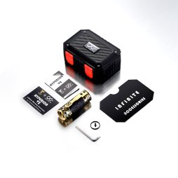 Mech Mod Hyperion V2 Brass Engraved - Thunder Cloud x Infinite Modz