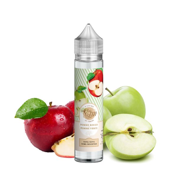 Pomme Rouge Pomme Verte 0mg 50ml - Le Petit Verger by Savourea