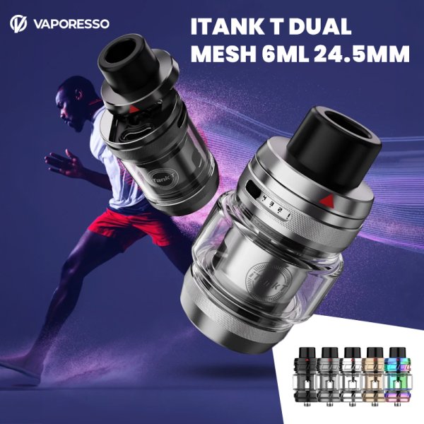 iTank T Dual Mesh 6ml 24.5mm - Vaporesso