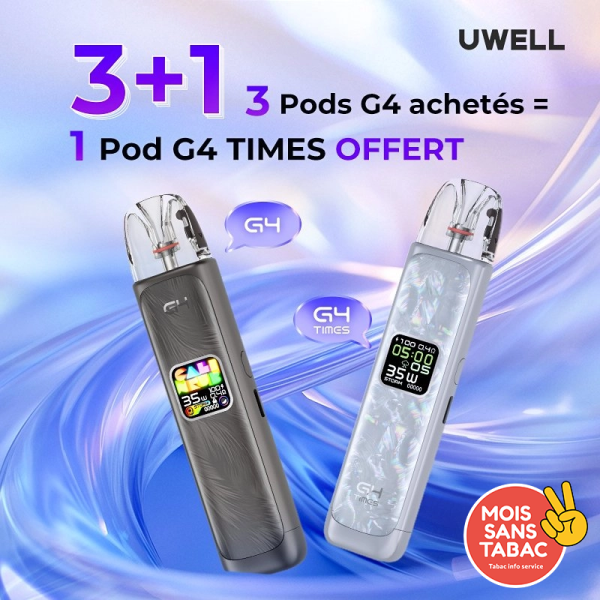 [Offer] Buy 3 Caliburn G4 Pod Packs, Get 1 Caliburn G4 Pod Pack Free - Uwell