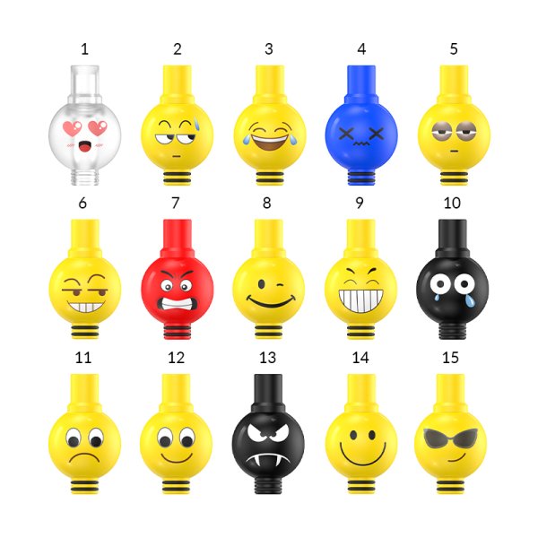 510 Drip Tip Smile L (1pc) - Fumytech