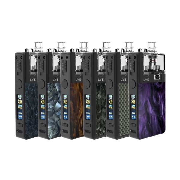 Pack Pod Orion II Pro Black 4.5ml 1900mAh - LVE
