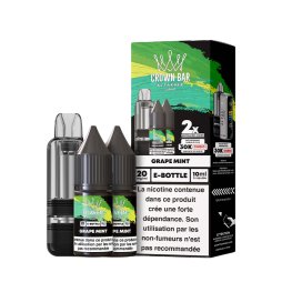 Cartouche Cubic 30k 10+2ml (1pcs) + E-liquides 20mg 10ml (2pcs) - Crown Bar by Al Fakher