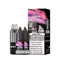 Cartouche Cubic 30k 10+2ml (1pcs) + E-liquides 20mg 10ml (2pcs) - Crown Bar by Al Fakher