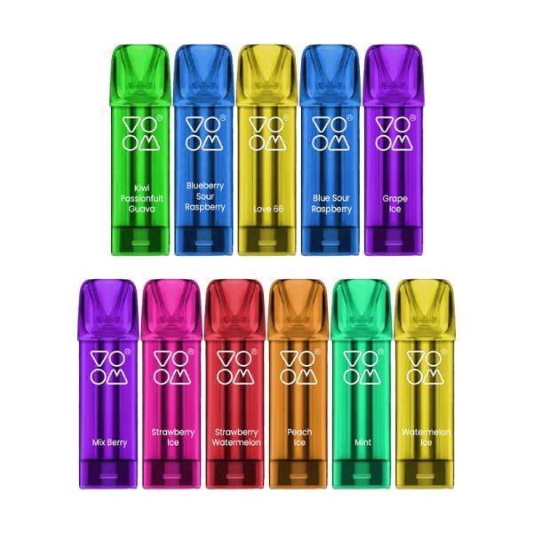 Cartouches Pré-remplies Vapilo 800Puffs 20mg 2ml (2pcs) - Voom
