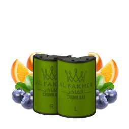 Prefilled Cartridges Hyper Max Advanced 30k 6mg 10+10ml (2pcs) - Crown Bar by Al Fakher