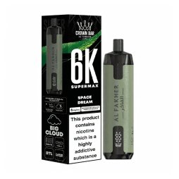 Supermax 6k 1750mAh 2% - Crown Bar by Al Fakher