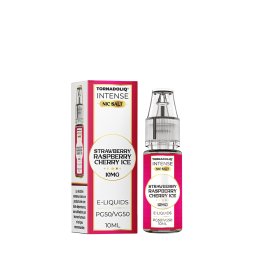 Strawberry Raspberry Cherry Ice Nic Salts 20mg 10ml - Intense by Tornadoliq