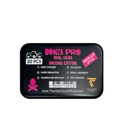 Bonza Pro Dual Head Cotton Laces - Thunder Cloud x Vaping Bogan