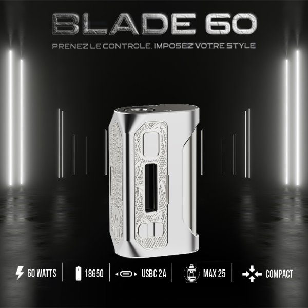 Mod Blade 60 - Vypers Vapes X Wick'd