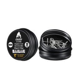 Coils Blaze 3-Core Clapton Ni80 0.28/0.35Ω (10pcs) - Thunder Cloud x Mike Vapes
