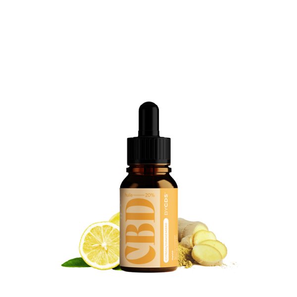 Huile CBD Full Spectrum Citron/Gingembre Gaieté 10ml - BY CDS