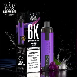 Supermax 6k 20mg - Crown Bar by Al Fakher