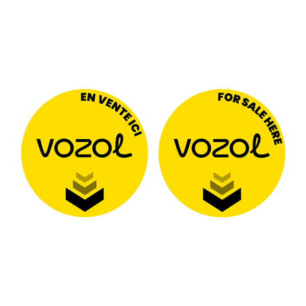 [PLV] Sticker FR/EN - Vozol