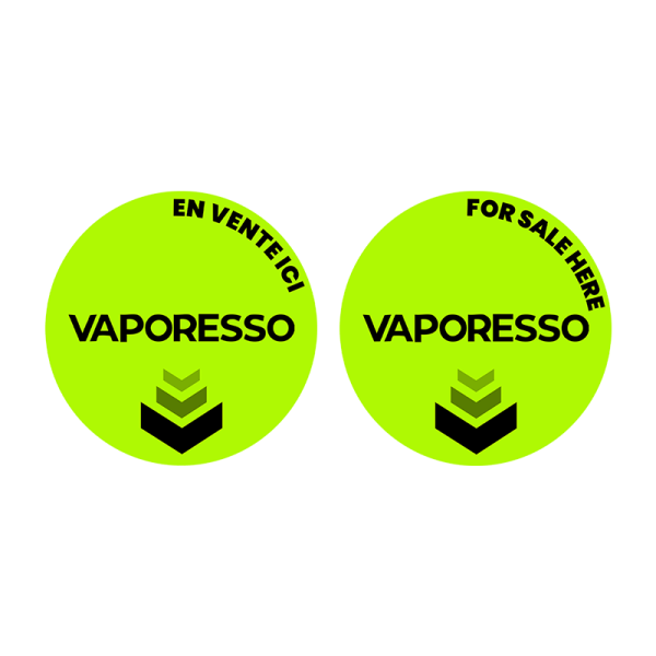 [PLV] Sticker FR/EN - Vaporesso