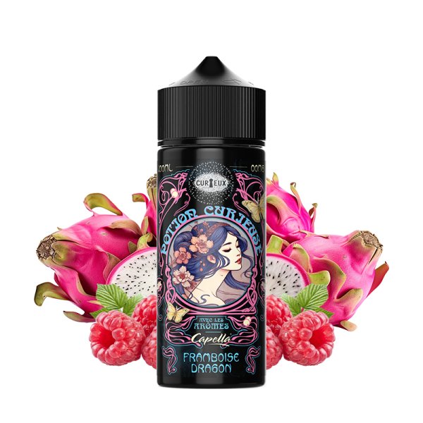 Framboise Dragon 0mg 100ml - Les Potions Curieuses by Curieux